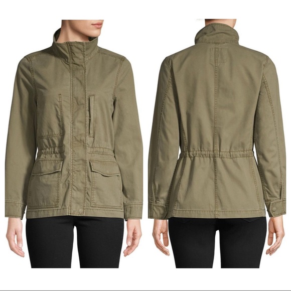 Madewell Green Utility Safari Jacket Sz XS - Picture 11 of 12
